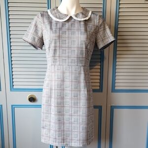 Allegra K Plaid Dress